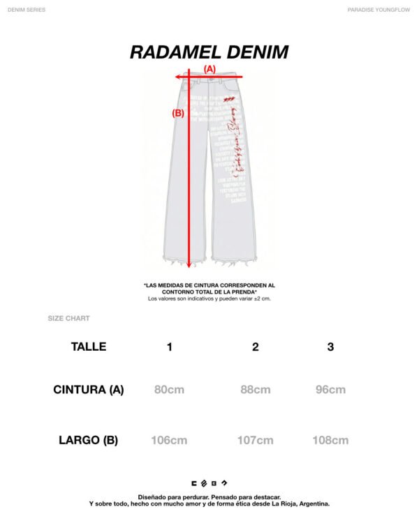 RADAMEL DENIM — LOCALIZADO