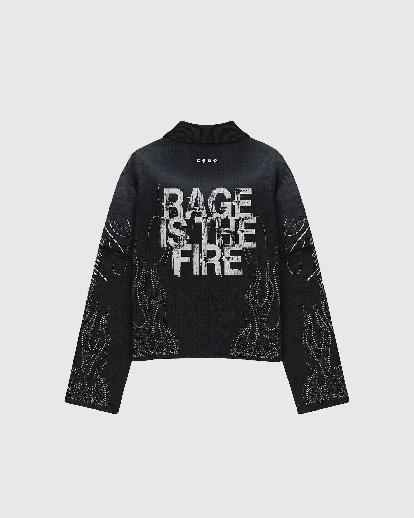 PARADISE LONG SLEEVES BLACK – WAFFLE SERIES: imagen 4