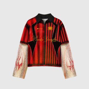 PARADISE LONG SLEEVES RED – WAFFLE SERIES